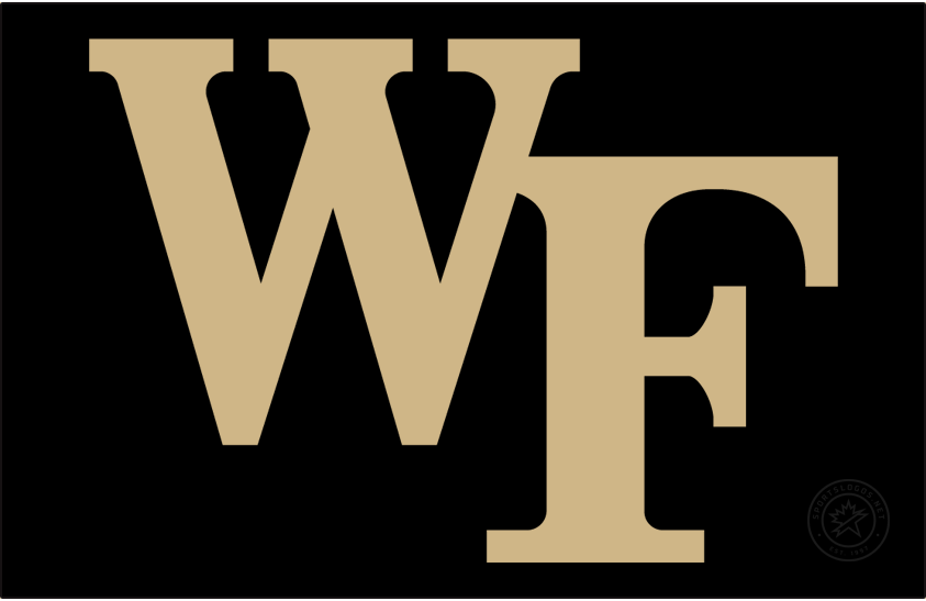 Wake Forest Demon Deacons 2019-Pres Primary Dark Logo v2 iron on transfers for clothing